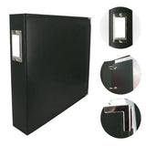 Couture Creations - Classic Superior Leather Album - Black - Postage as per Actual