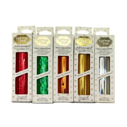 GoPress & Foil Me Foil 5 Pack - Traditional Christmas (5pc) - Postage as per Actual