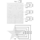 Scrapbook Adhesives - 3D Foam Stars - No.01211