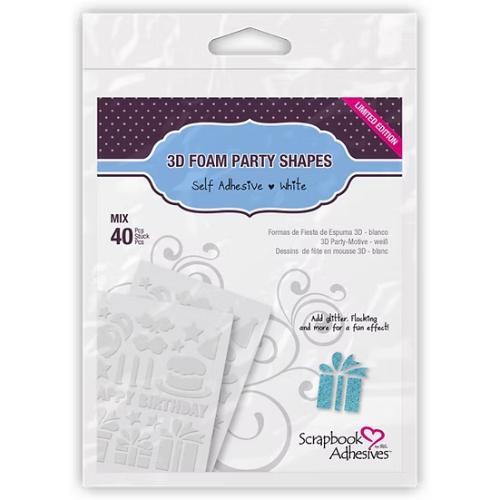 Scrapbook Adhesives - 3D Foam Party Shapes - No.01221