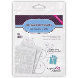 Scrapbook Adhesives - 3D Foam Party Shapes - No.01221