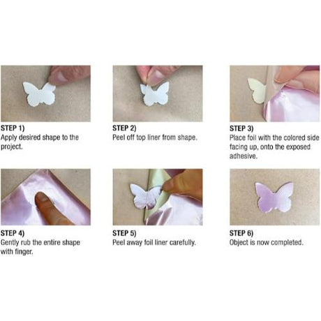 Scrapbook Adhesives - Metallic Transfer Foil Sheets - No.01418-10