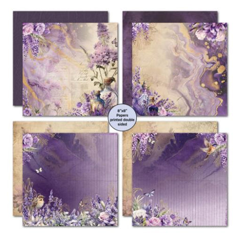 3Quarter Designs Lilac Euphoria 8x8 Collection