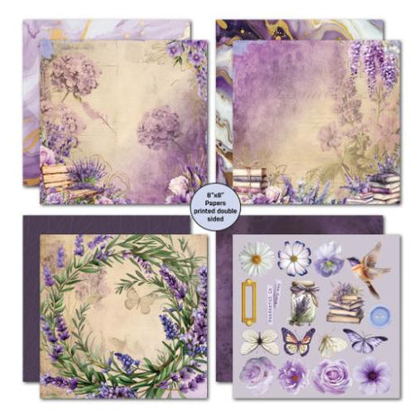 3Quarter Designs Lilac Euphoria 8x8 Collection