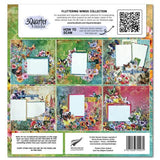 3Quarter Designs Fluttering Wings 12x12 Design Paper & Diecuts Set - Postage as per Actual