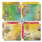 3Quarter Designs Fluttering Wings 12x12 Design Paper & Diecuts Set - Postage as per Actual