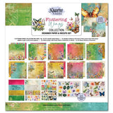 3Quarter Designs Fluttering Wings 12x12 Design Paper & Diecuts Set - Postage as per Actual