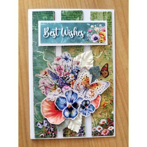 3Quarter Designs Fluttering Wings  6x4 Card Pack