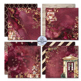 3Quarter Designs Sugarplum Wreath 8x8 Paper Pack