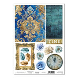 3Quarter Designs Grunged Baroque - Mini Project Sheet