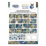 3Quarter Designs Grunged Baroque  6x4 Card Pack