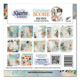 3Quarter Designs - Cerulean Score Collection - 8x8 Pack