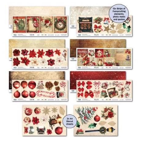 3Quarter Designs - Holly Jolly Collection Pack - Postage as per Actual