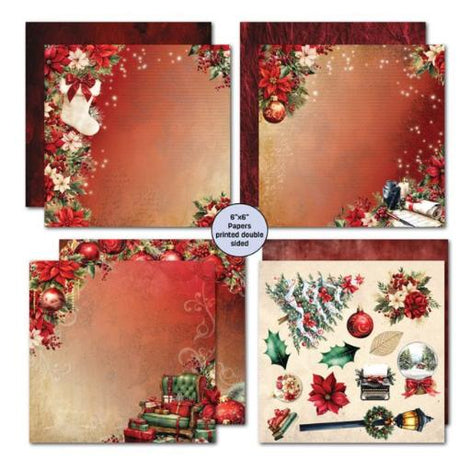 3Quarter Designs - Holly Jolly Collection - 6x6 Pack