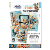 3Quarter Designs - Cerulean Score Collection - Tuck 'N' Play Cards