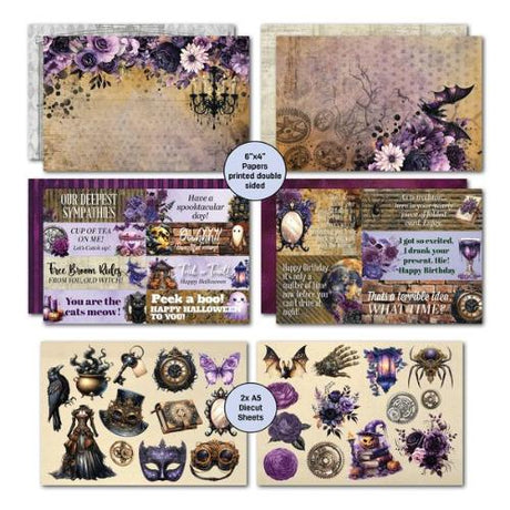 3Quarter Designs - Gothic Innovation 6*4 Card Making Collection Pack