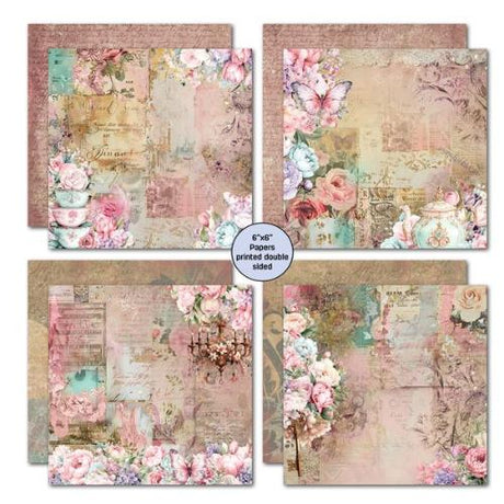 3Quarter Designs - Share Positivi-Tea 6*6 Double Sided Papers