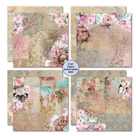 3Quarter Designs - Share Positivi-Tea 8*8 Double Sided Papers