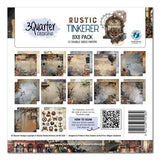 3Quarter Designs Rustic Tinkerer  8x8 Paper Pack