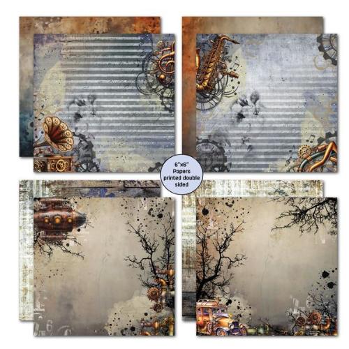 3Quarter Designs Rustic Tinkerer 6x6 Paper Pack