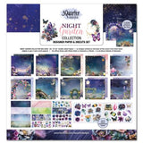 3Quarter Designs Night Garden 12x12 Design Paper & Diecuts Set - Postage as per Actual