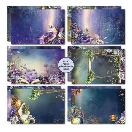 3Quarter Designs Night Garden  6x4 Card Pack