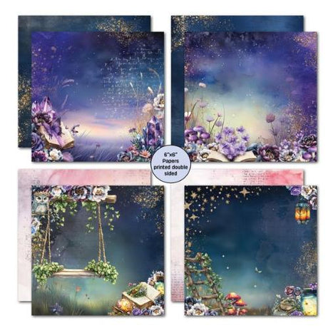 3Quarter Designs Night Garden 6x6 Paper Pack