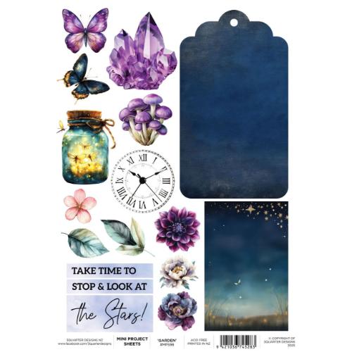3Quarter Designs Night Garden - Mini Project Sheet