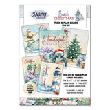 3Quarter Designs Beach Christmas- Mini Tuck N Play Cards