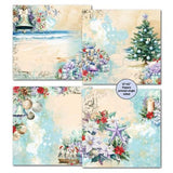 3Quarter Designs Beach Christmas- Mini 12 x 12 Design Paper and Die Cut Set - Postage as per Actual