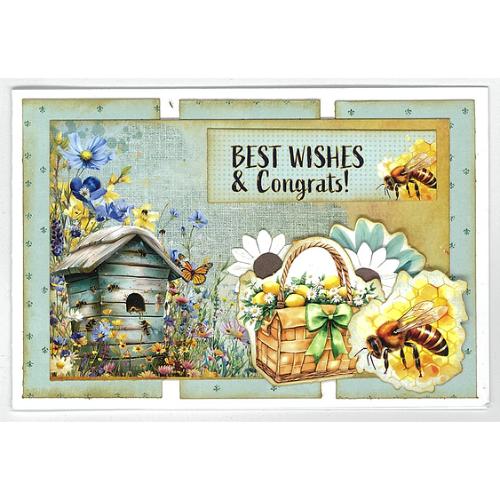 3Quarter Designs Honey Fields 6x4 Card Pack