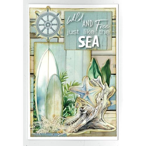 3Quarter Designs Beachside Life 6"x4" Card Pack