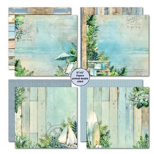3Quarter Designs Beachside Life Scrapbook Collection - Postage as per Actual