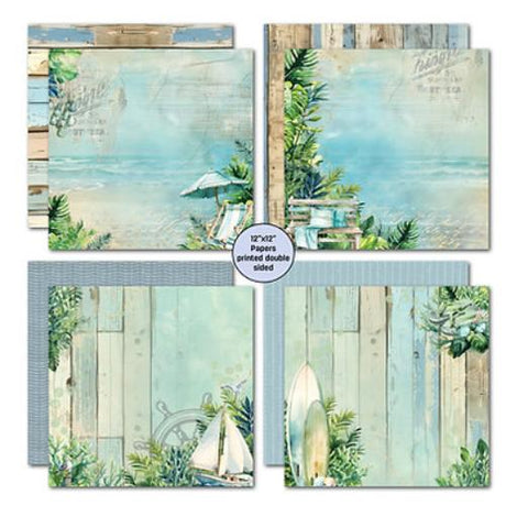3Quarter Designs Beachside Life Scrapbook Collection - Postage as per Actual