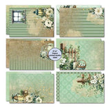 3Quarter Designs Sage Candlelight 6"x4" Card Pack