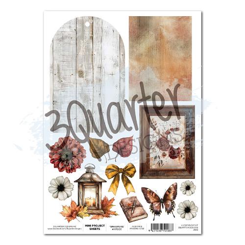 3Quarter Designs Autumn Whispers - Mini Project Sheet