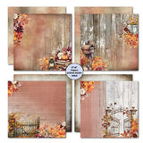 3Quarter Designs Autumn Whispers  8x8 Paper Pack & Die Cuts set