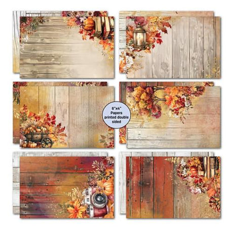 3Quarter Designs Autumn Whispers  6x4 Card Pack