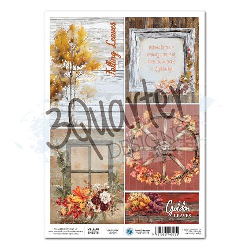 3Quarter Designs Autumn Whispers Vellum