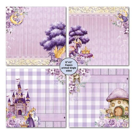 3Quarter Designs Mini 12x12 Collection Lavender Nursery - Postage as per Actual