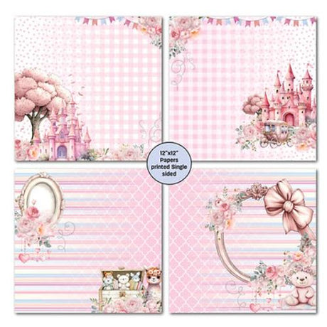 3Quarter Designs Mini 12x12 Collection Rose Nursery - Postage as per Actual