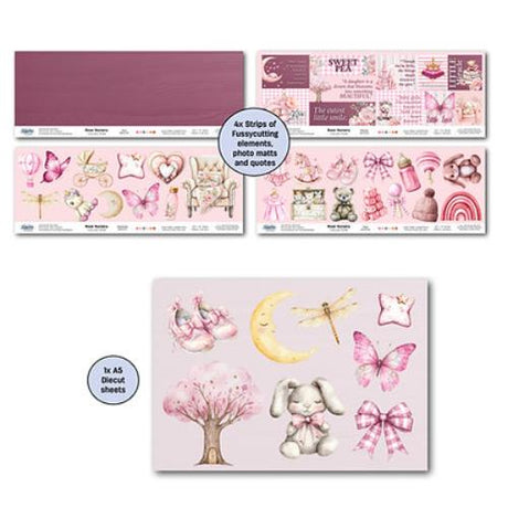 3Quarter Designs Mini 12x12 Collection Rose Nursery - Postage as per Actual