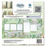 3Quarter Designs Mini 12x12 Collection Mint Nursery - Postage as per Actual