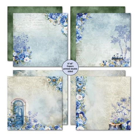 3Quarter Designs Twilight Ink 8x8 Paper Pack & Die Cuts