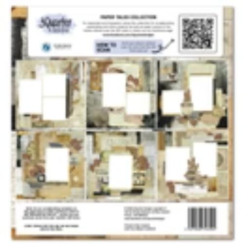 3Quarter Designs Paper Tales 12x12 Designer Paper & Diecuts Set - Postage as per Actual