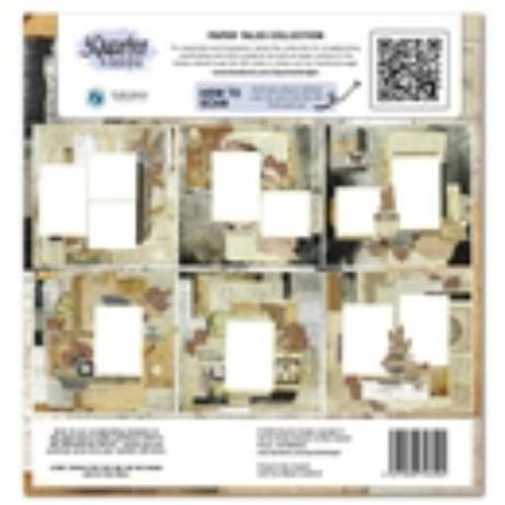 3Quarter Designs Paper Tales 12x12 Designer Paper & Diecuts Set - Postage as per Actual