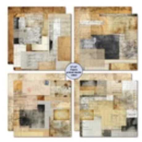 3Quarter Designs Paper Tales 12x12 Designer Paper & Diecuts Set - Postage as per Actual