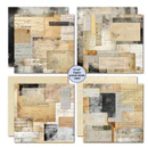3Quarter Designs Paper Tales 12x12 Designer Paper & Diecuts Set - Postage as per Actual