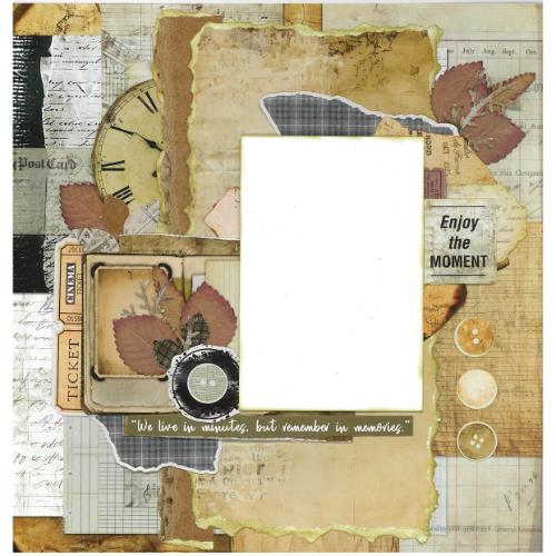 3Quarter Designs Paper Tales 12x12 Designer Paper & Diecuts Set - Postage as per Actual