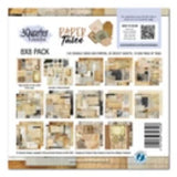 3Quarter Designs Paper Tales 8x8 Paper Pack & Die Cuts set